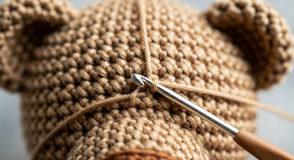 Beginner-Friendly Amigurumi Teddy Bear Crochet Pattern | Easy Step-by-Step PDF Download